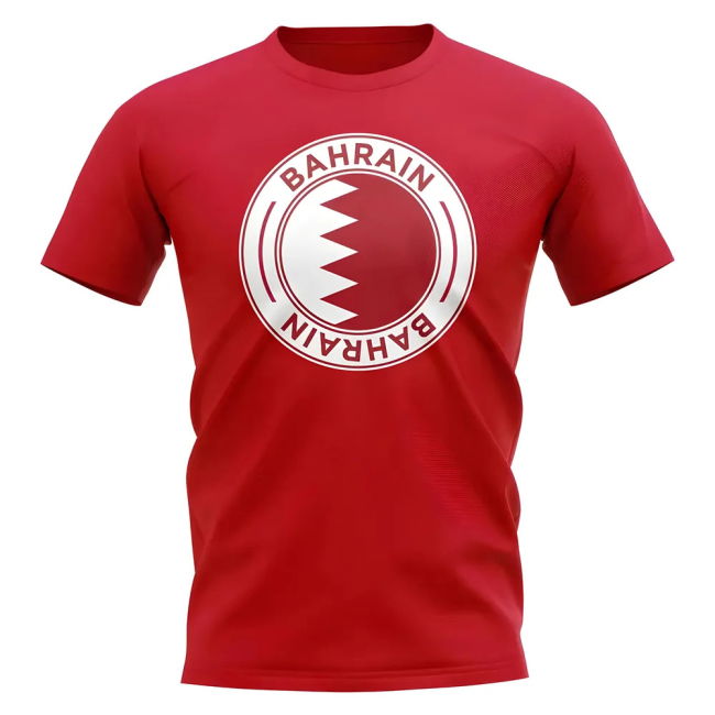 World-Class Bahrain Football Badge T-Shirt (Red) World-Class