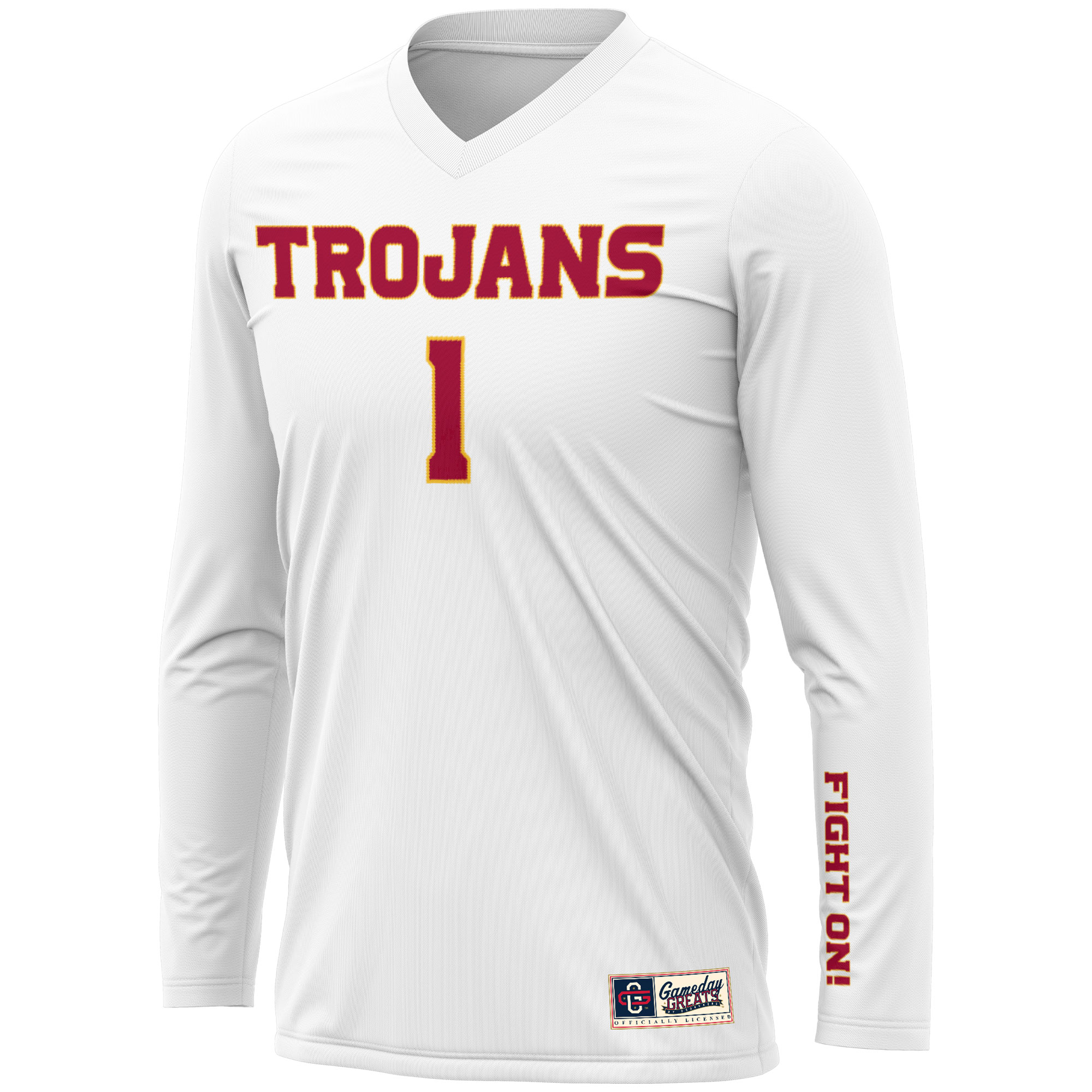 [DDG] USC Trojans GameDay Greats Youth Lightweight Volleyball Jersey - White