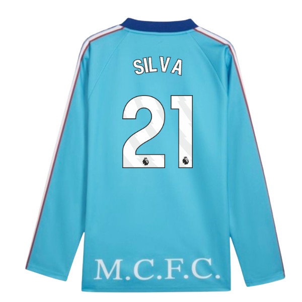 [VFJ] 2026-2027 Man City KING Jersey LS (Blue) (Silva 21)