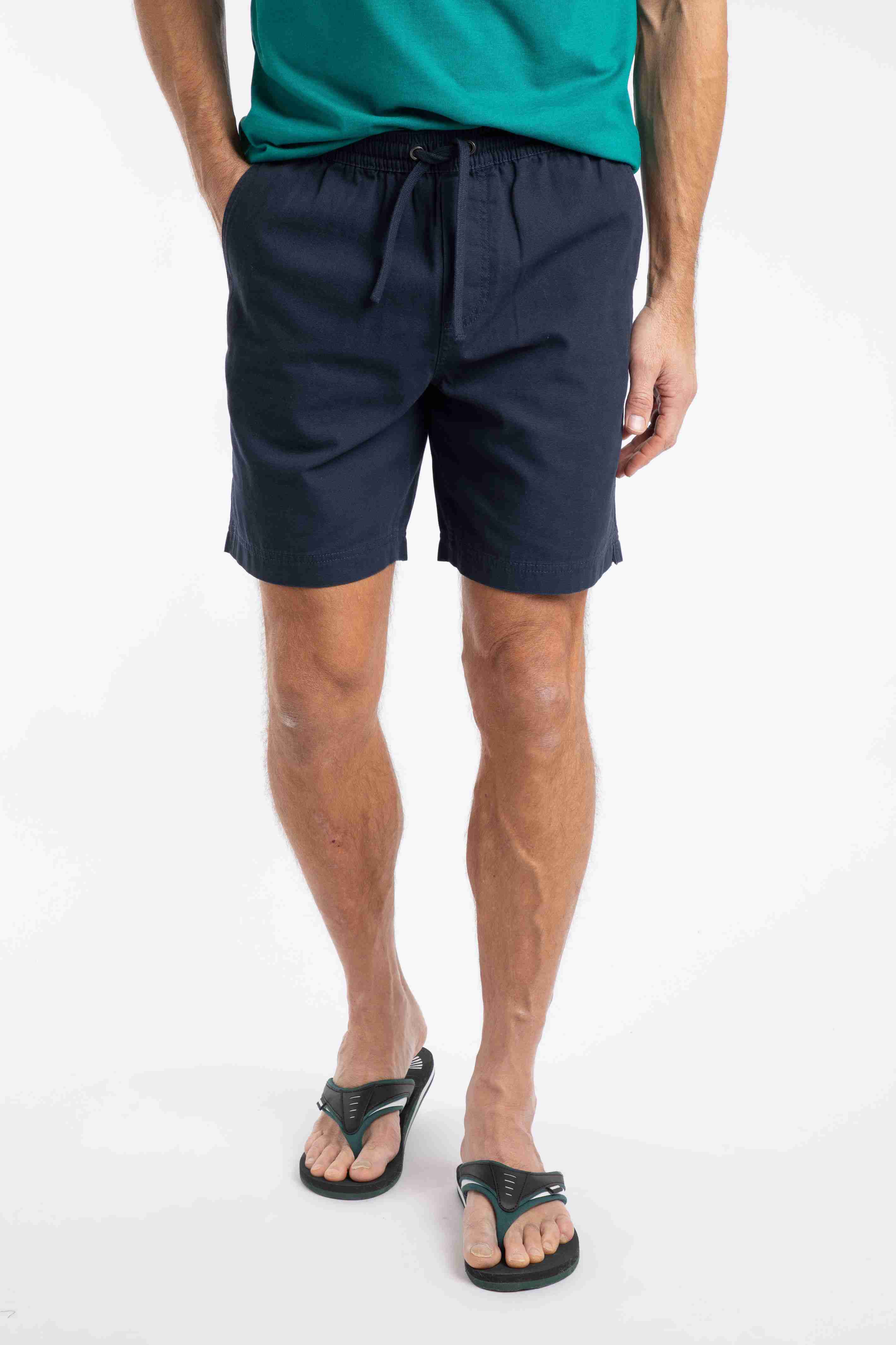Weston Canvas Shorts Navy