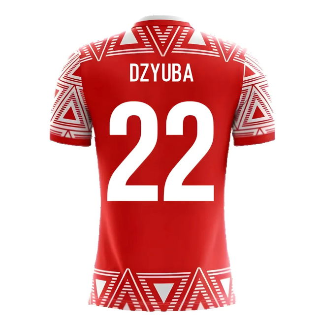 2025-2026 Russia Airo Concept Home Shirt (Dzyuba 22) Netherlands