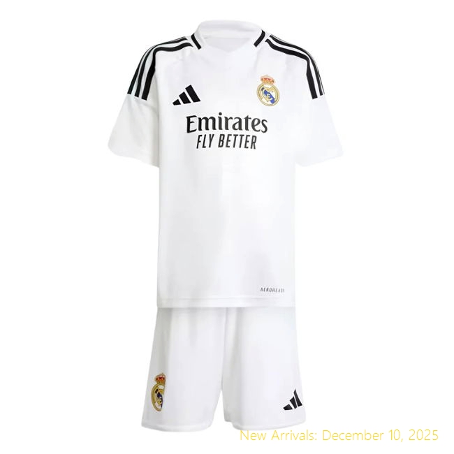 2024-2025 Real Madrid Home None - Top Grade Fan Gear - Genuine, Soccer