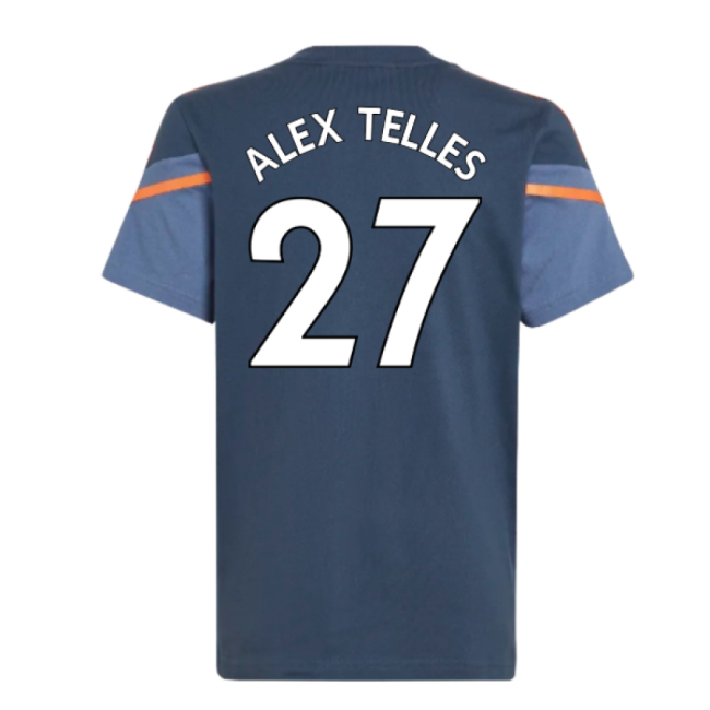 ALEX TELLES 27 Game Replica Man Utd Training Fan Jersey (Kids)