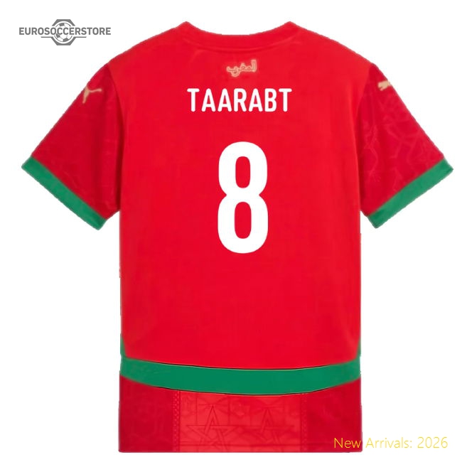 Comfortable Kids Football Team Taarabt Jersey 2024-2025 Lightweight