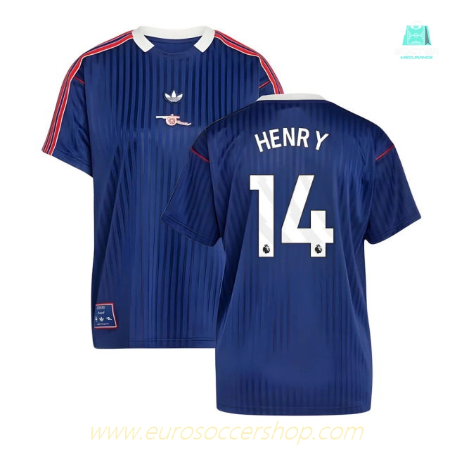 Arsenal Terrace Icons Shirt (Navy) (Henry 14)