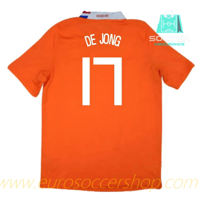 Holland Home Shirt FIFA Approved (De Jong 17)