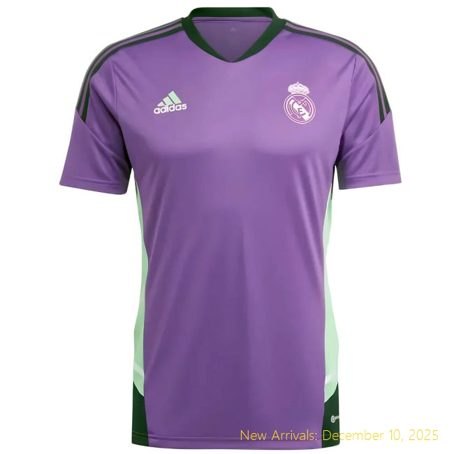 2022-2023 Real Madrid Training Jersey - Professional Soccer - Purple...