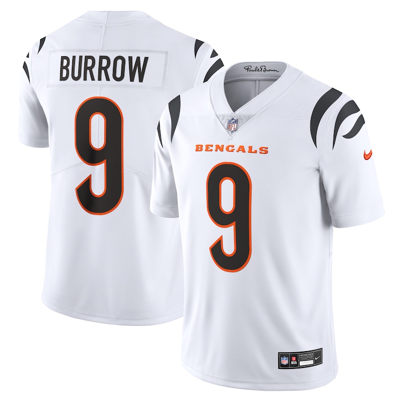 None Joe Burrow CIN Bengals Official Team Spirit Wear for NFL Fans
