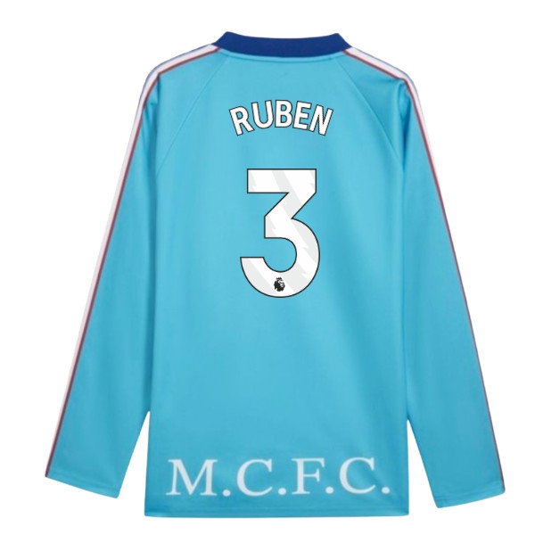 [JGK] 2026-2027 Man City KING Jersey LS (Blue) (Ruben 3)