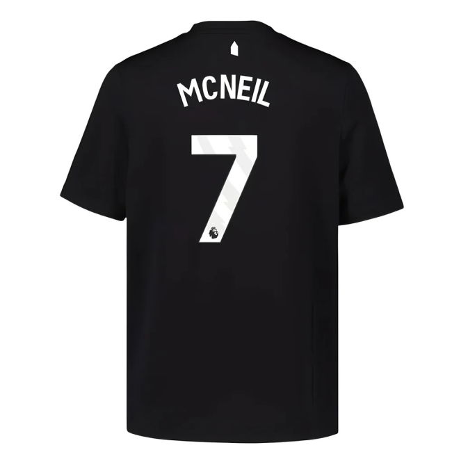 Everton Certified 2025-2026 Everton Third Shirt - Kids Size (McNeil 7)