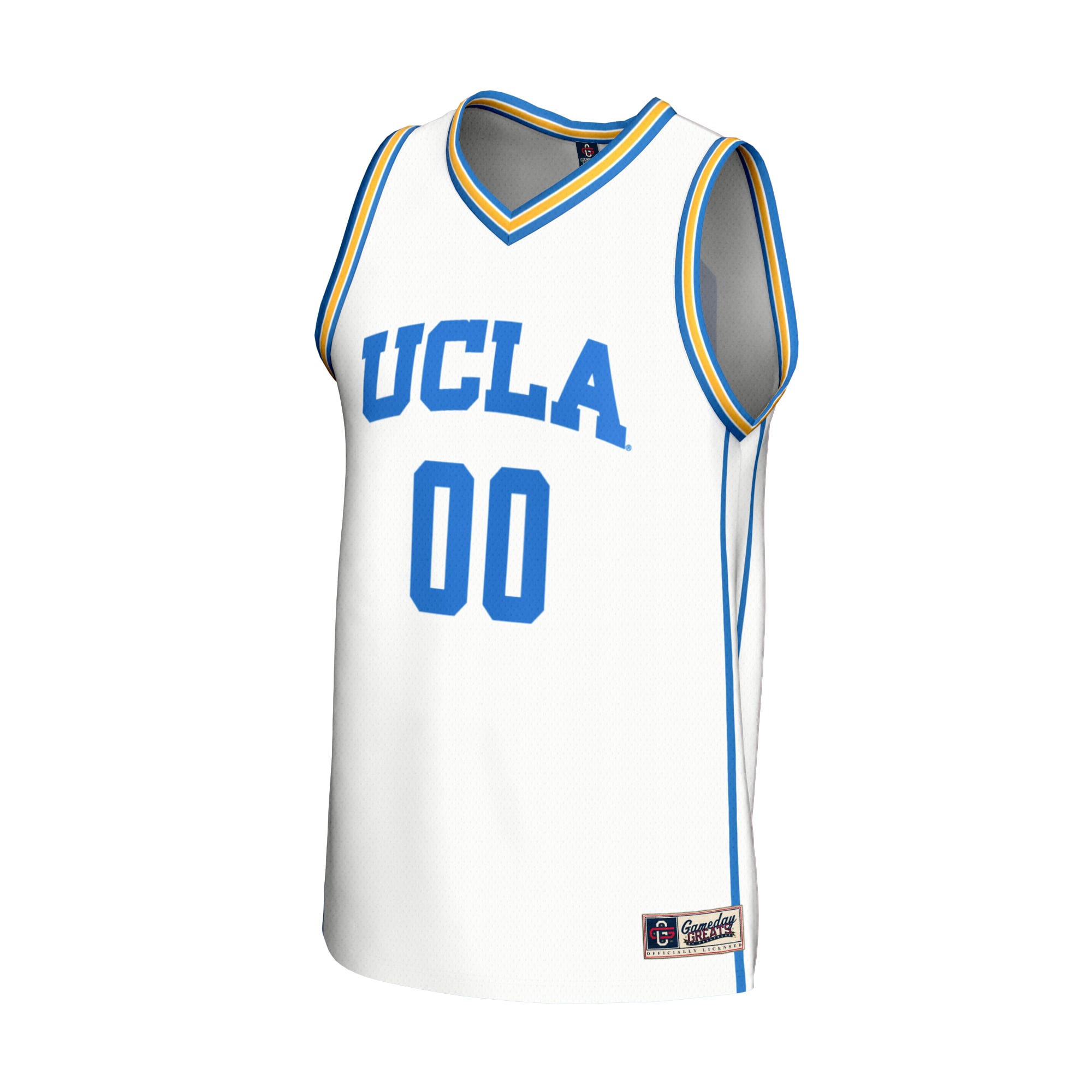 UCLA Bruins GameDay Greats Unisex NIL Pick-A-Player Lightweight Collegiate Women's Basketball Fashion Jersey - White