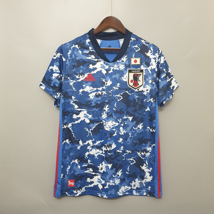 Advanced Fabric Japan 2020 Home Blue Soccer Jersey Football Shirt