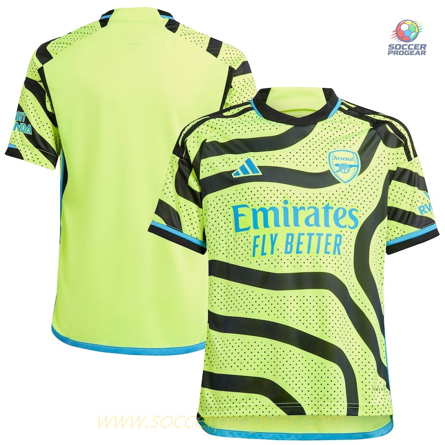 2023 2024 Arsenal Away Youth Kit Shirt
