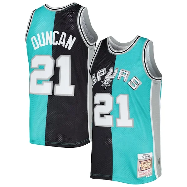 Tim Duncan SAS Swingman Jersey - stylish premium - Black basketball