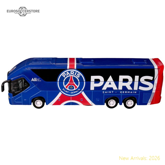 Paris Saint Germain Fc Diecast Team Bus For Ligue 1 Fans