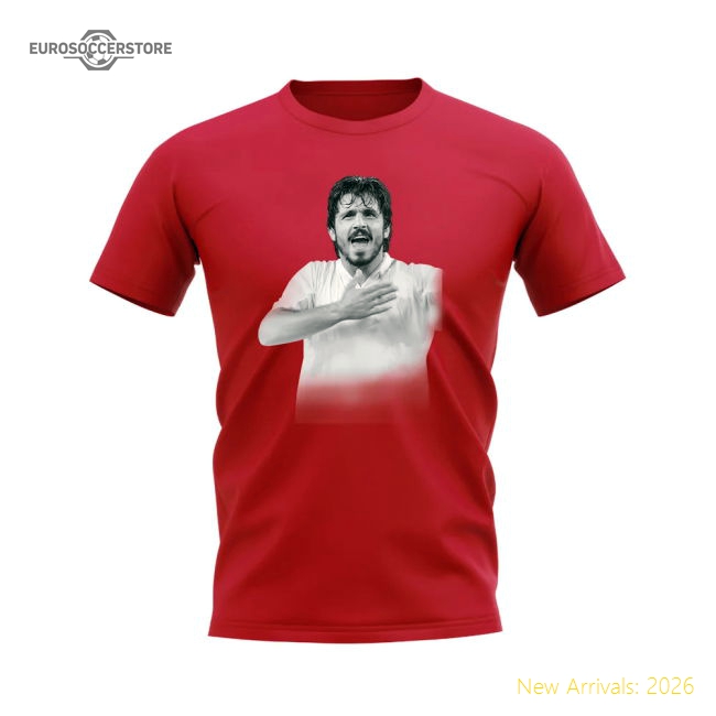 Elite Gennaro Gattuso Ac Milan Legend Supporter Tee (red)