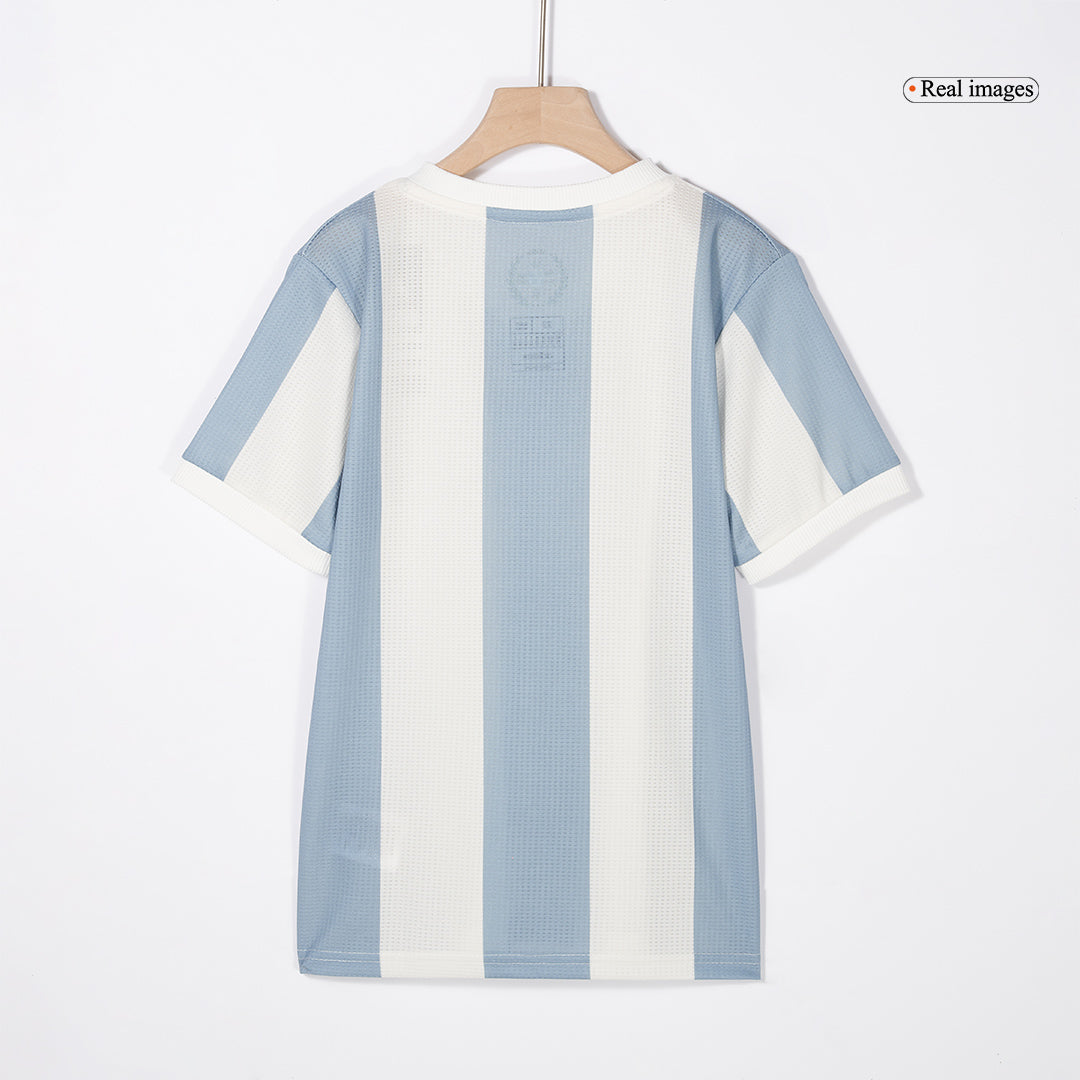 Kid's Argentina Soccer Jersey Kit(Jersey+Shorts) 2024 - 50th Anniversa