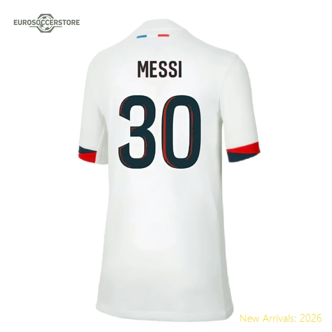 Paris Saint-Germain 2024-25 Away Fan Version For Kids (Messi Match
