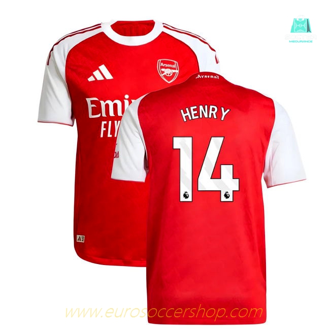 2025-2026 Arsenal Authentic Home Shirt (Henry 14)