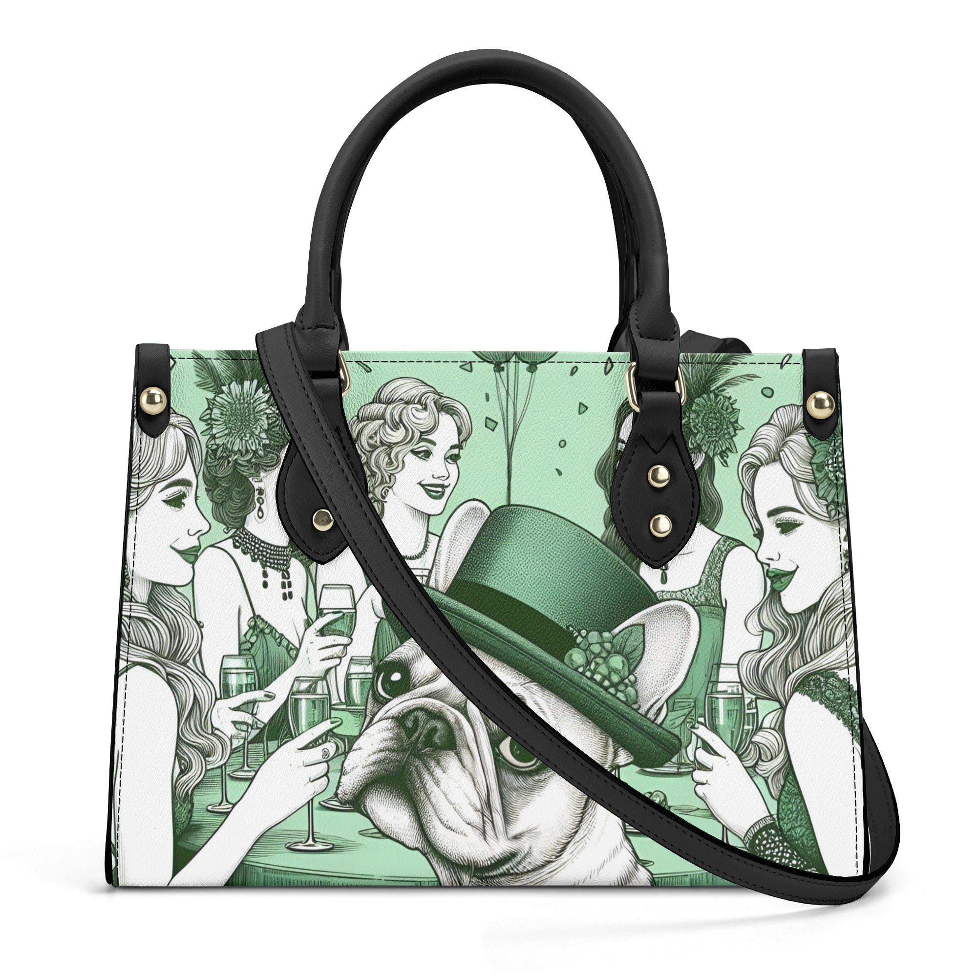 French Bulldog Lover Dixie Luxury Women Handbag Gift For Dog Lovers