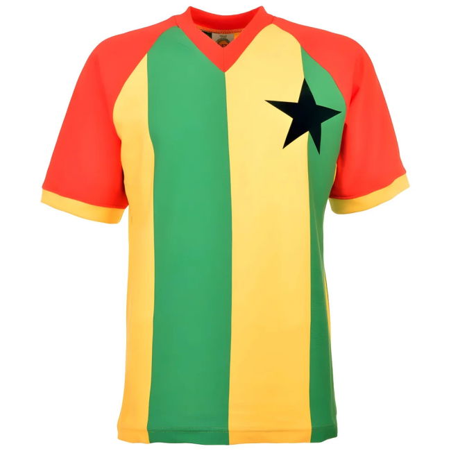 Ghana 1980 Ghana National Team Pro Level Home Player Jersey