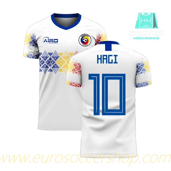 2025/26 Campaign Romania Away Football Shirt Libero Collection (HAGI 10)