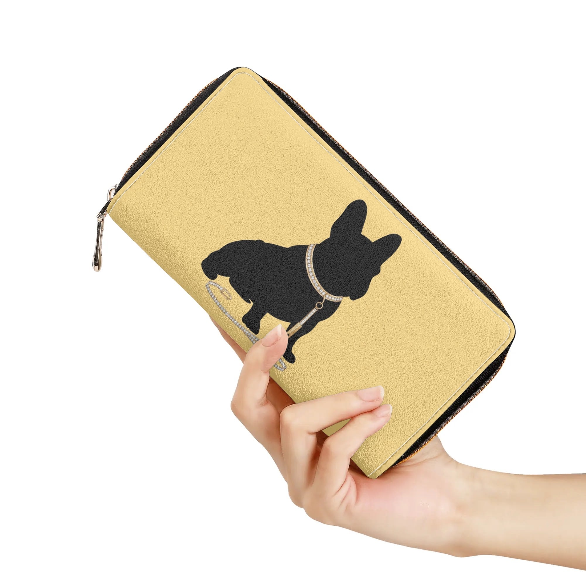 High-Quality Pet-Lover Aspen - Leather Zipper Wallet for Everyday Wear