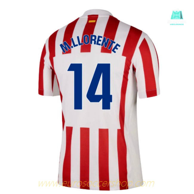 2025-2026 Atletico Madrid Home Shirt (M.Llorente 14)