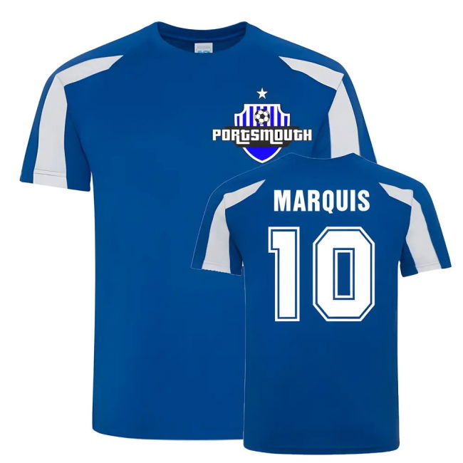 John Marquis Portsmouth Sports Training Jersey (Blue)