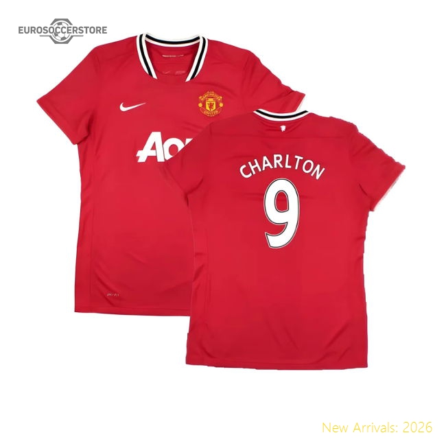 Manchester United Home Fan Version Women'S 12 Home Jersey For Match Day