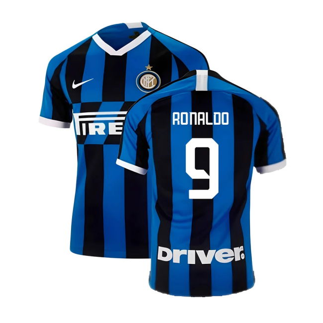 Fan Gear Inter Ronaldo #9 Authentic Design New Release Shirt