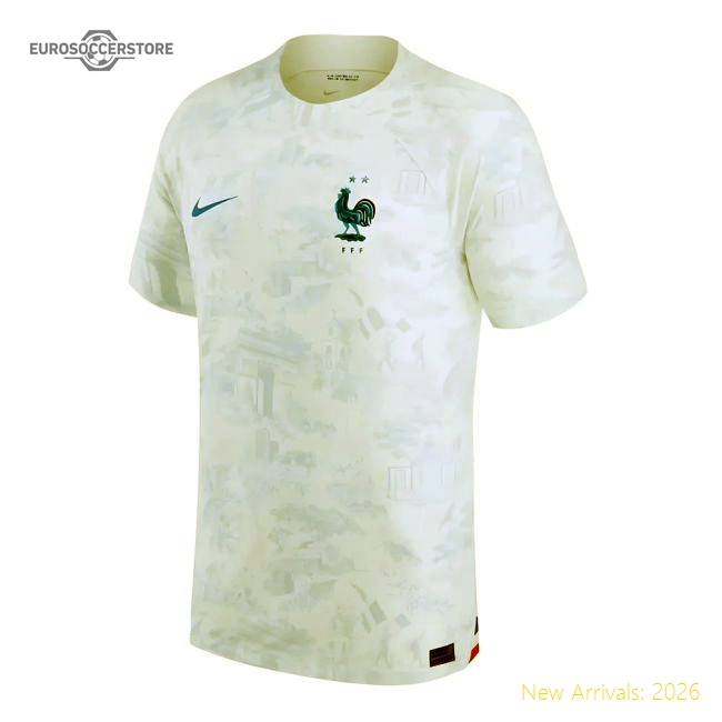 Elite France 2022-2023 Away Shirt - Breathability Athletic