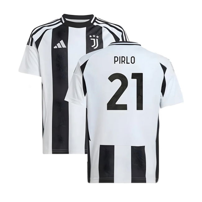 Kids Latest Juventus Home Soccer Jersey 2024-2025