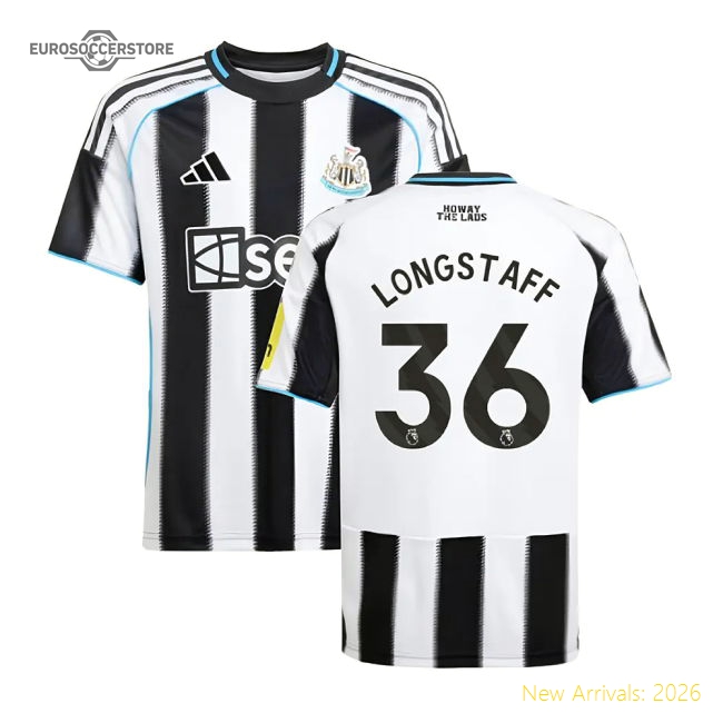 Match-ready Home Premier League Team Longstaff Jersey 2025-2026