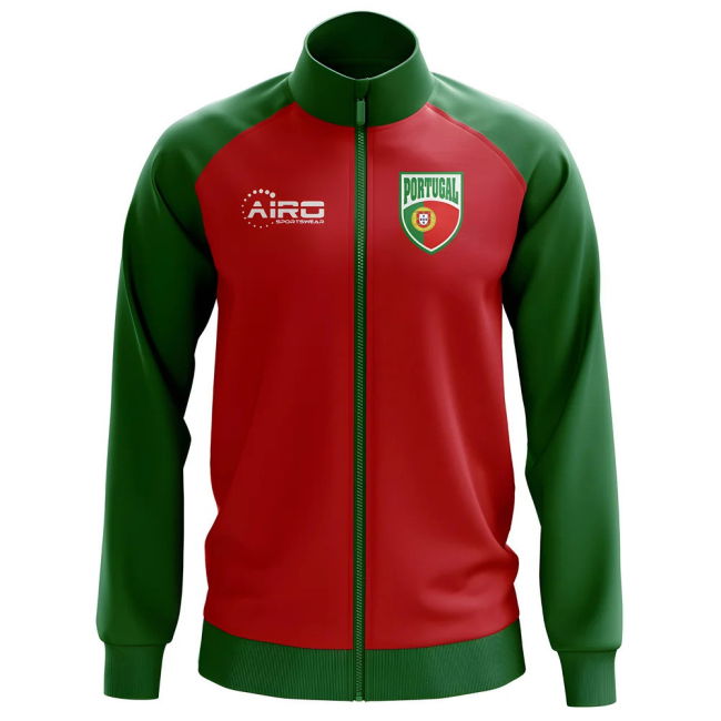 Portugal Concept Football Track Jacket (Red) Euro Euro Quality