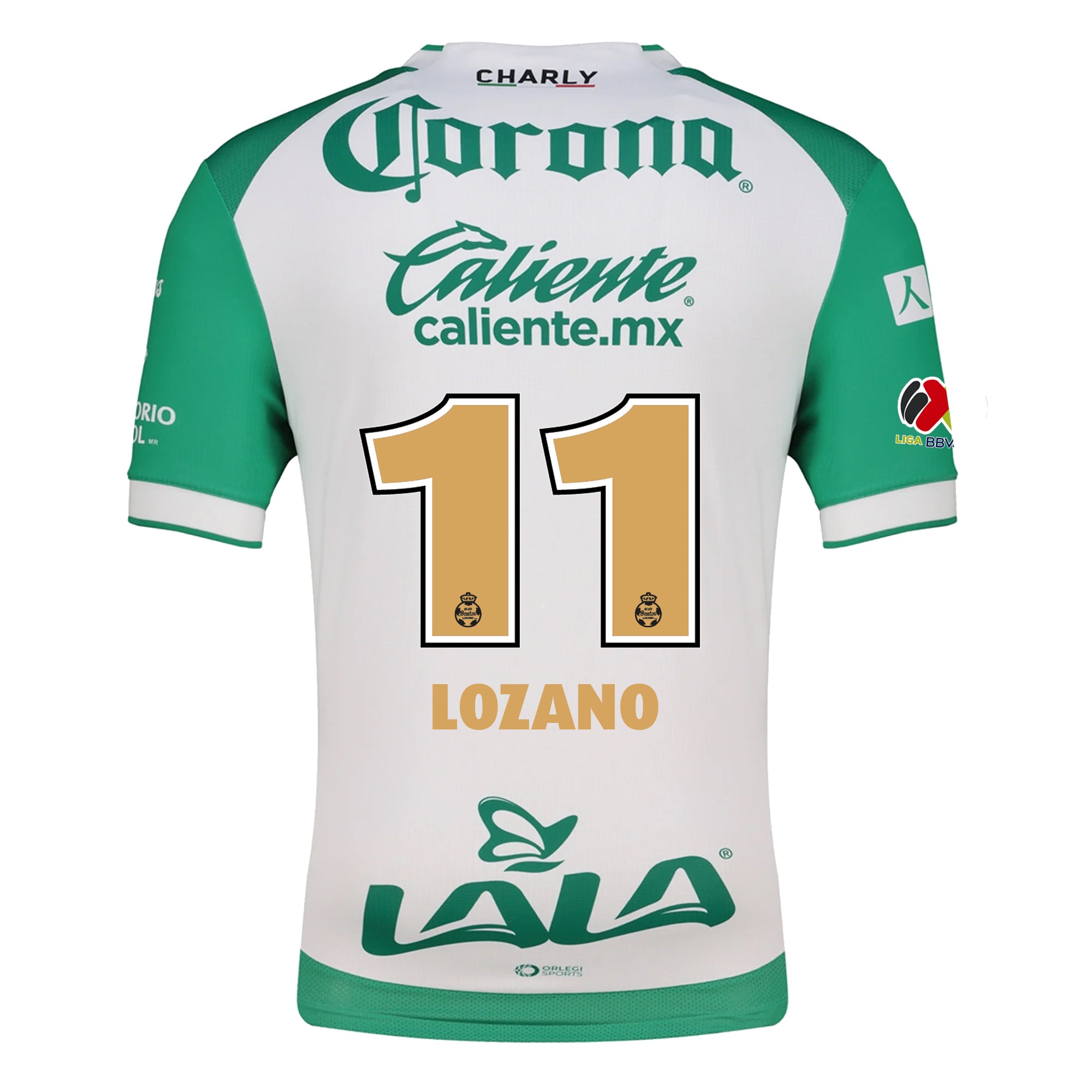 Santos Laguna Laguna 2025-2026 UCL Home Jersey – Authentic Shirt