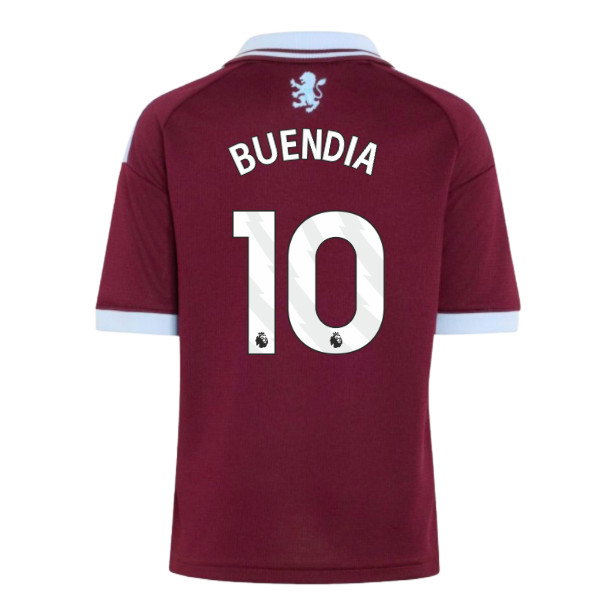 2026-2027 Aston Villa Home Shirt Buendia #10 Kids' Match Kit