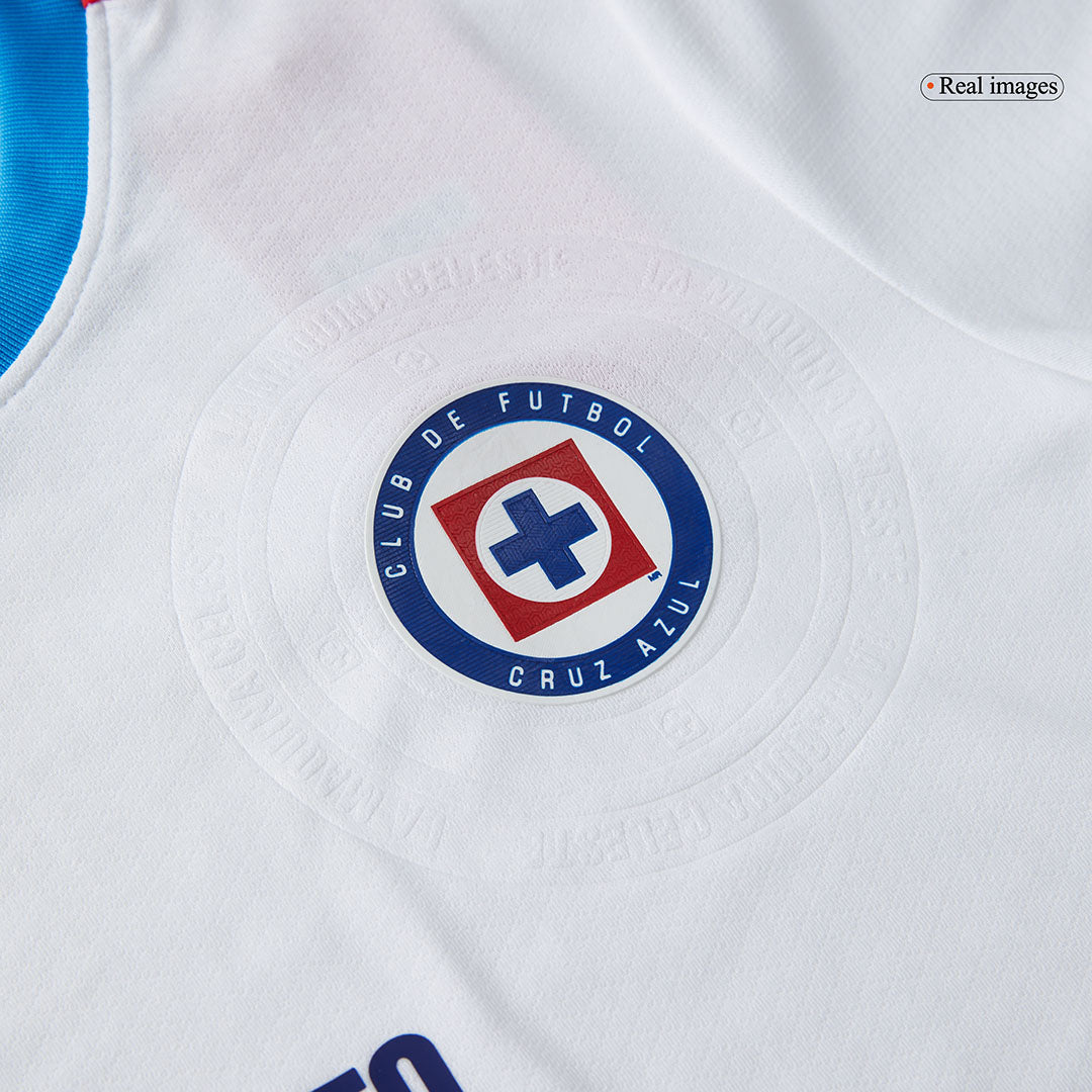 Kid's Cruz Azul Away Soccer Jersey Kit(Jersey+Shorts) 2024/25Authentic