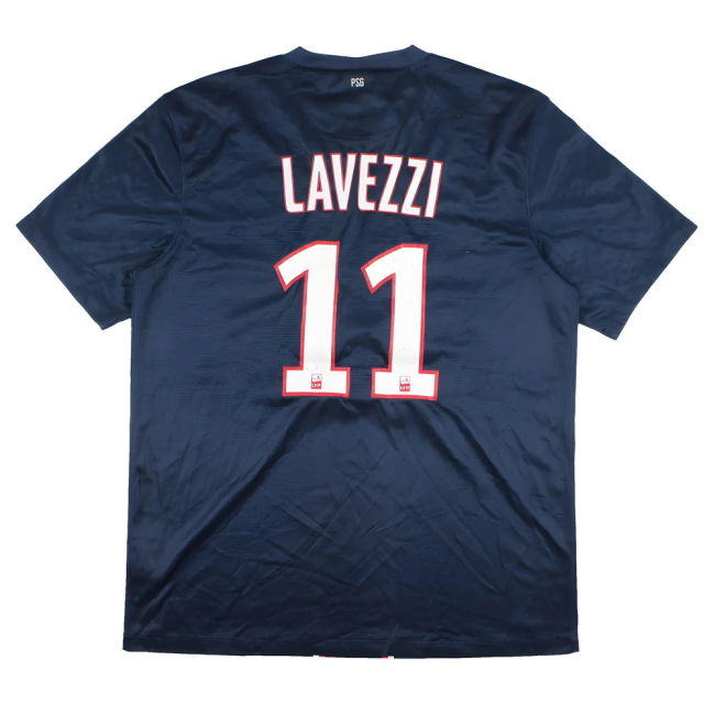PSG 2012-13 Lavezzi #11 football Shirt (Men