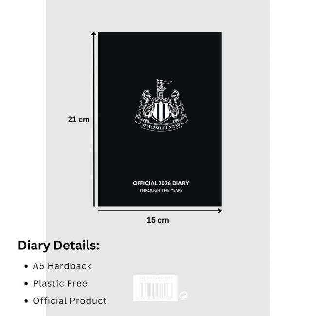 Pro Style Newcastle Home Pro Shirt 2025-2026 (Diary 2026)