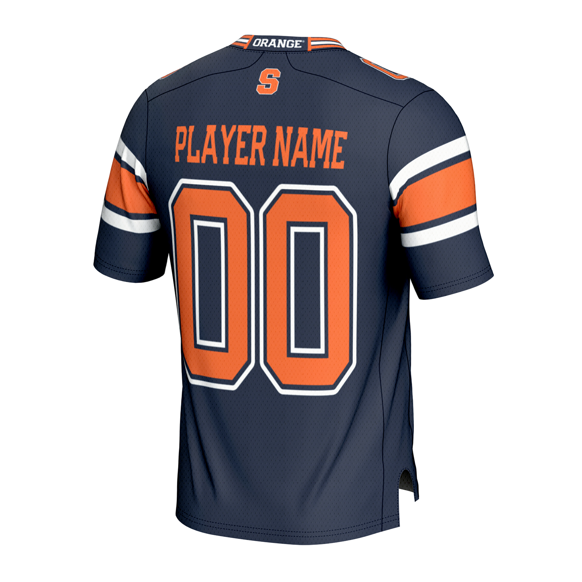 Syracuse Orange GameDay Greats Unisex NIL Pick-A-Player Lightweight Collegiate Football Fashion Jersey - Navy