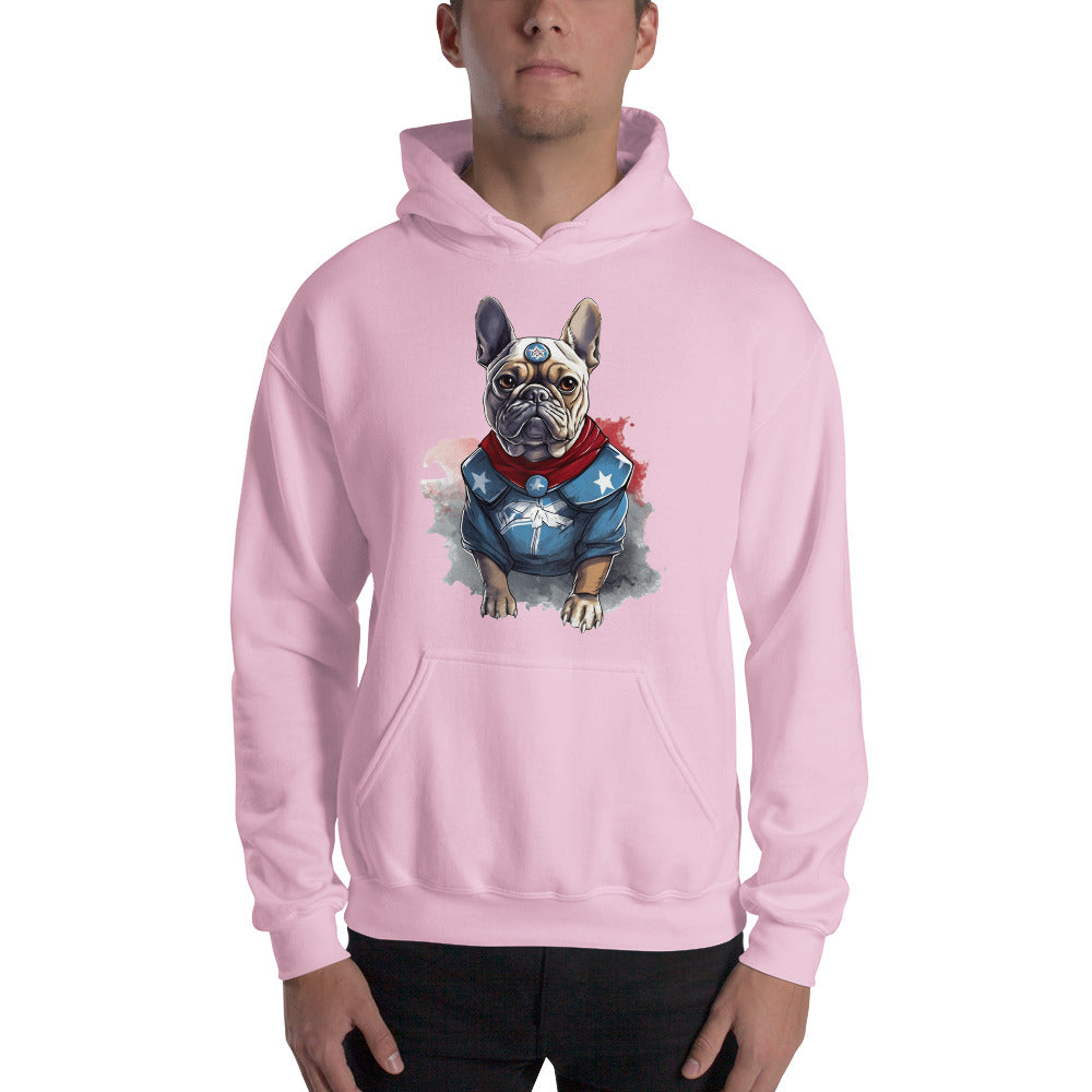 Frenchie Love Unisex Hoodie: The Trendsetter's Choice