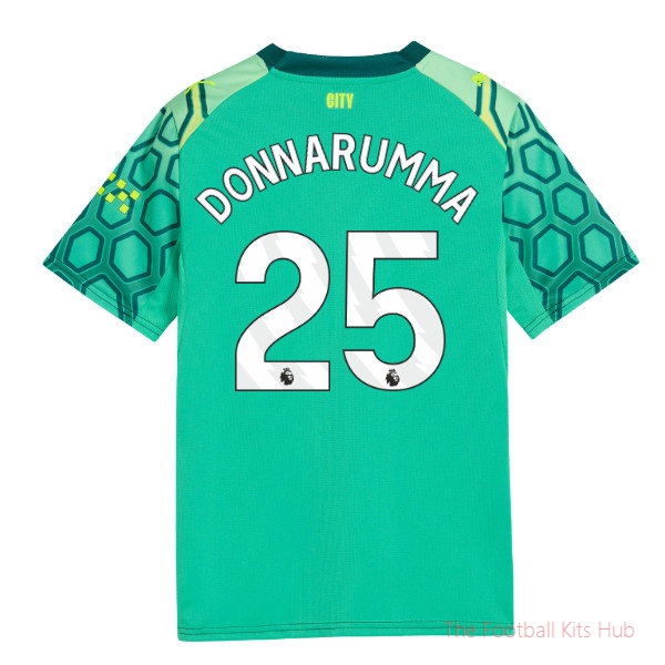 Man City 2026-2027 Goalkeeper Shirt (Kids) (Donnarumma 25)