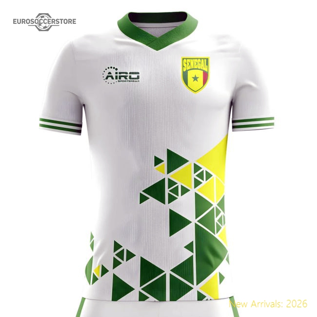 2025-2026 Senegal National Team Home Concept Football Shirt - Womens