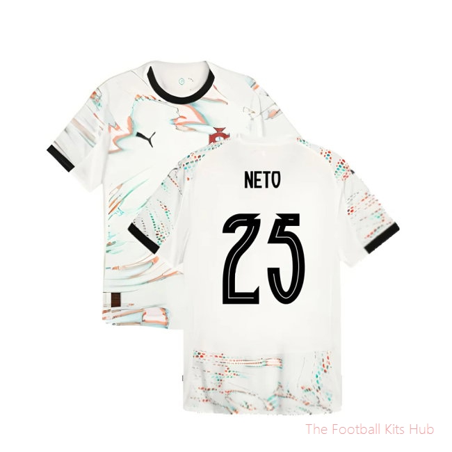 [LK] 2025/26 Portugal Away Authentic Jersey (Neto 25) Jersey