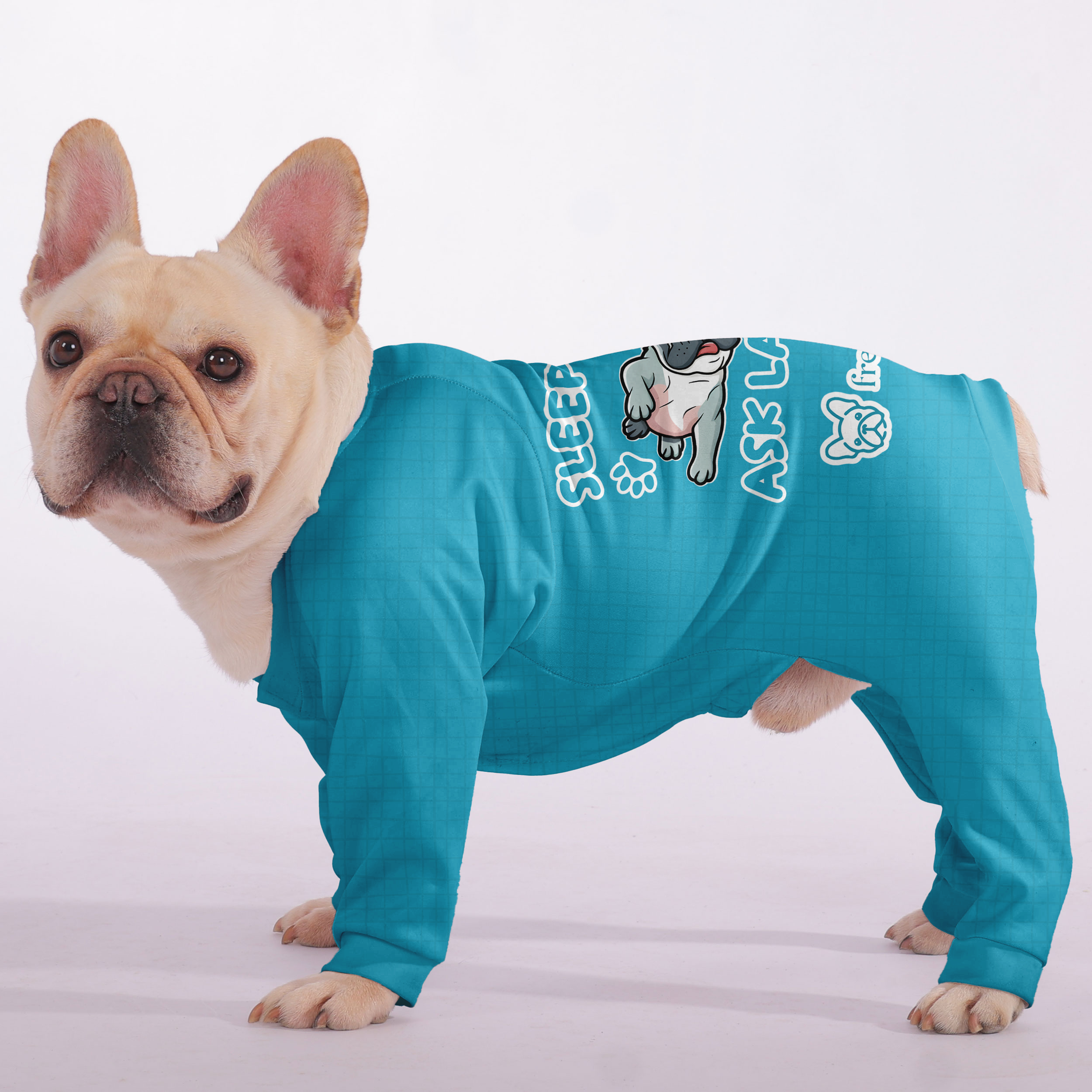 Cozy Sleep Now , Ask Later - Frenchie Pajamas – Ultra-soft, Cozy, & A...