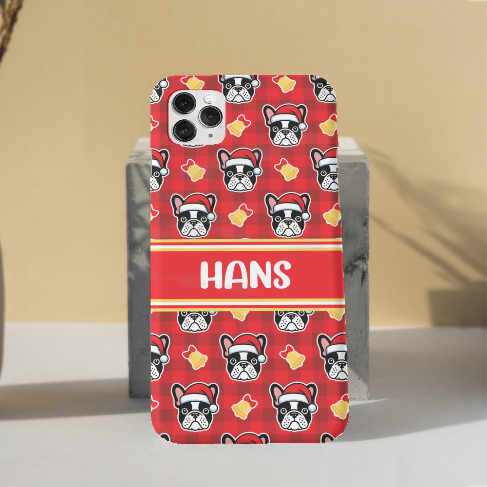 French Bulldog Johann Personalized Phone Case For Iphone And Samsung Durable Dog Item