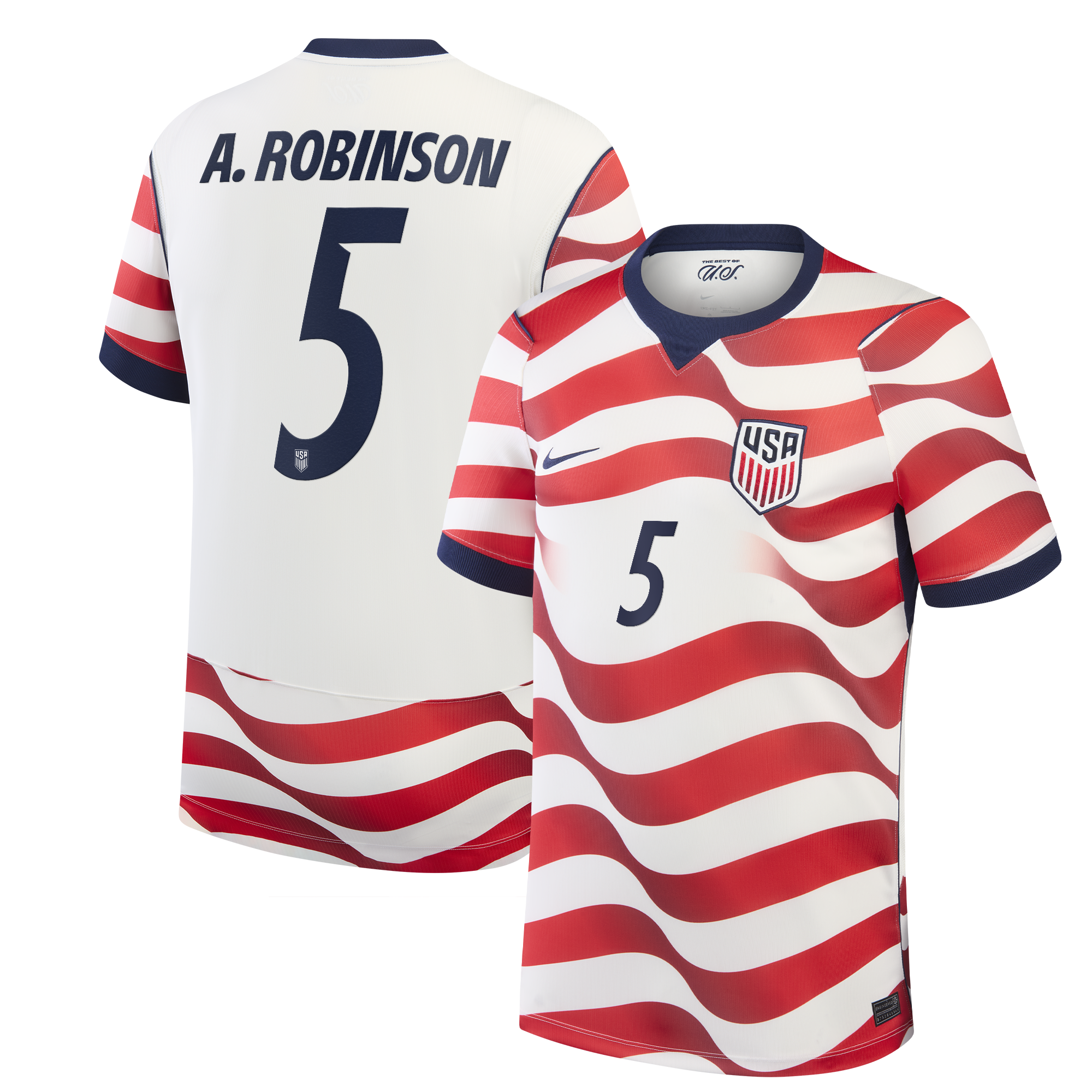 [SJH] Antonee Robinson USMNT 2026 Home Stadium Replica Jersey - White