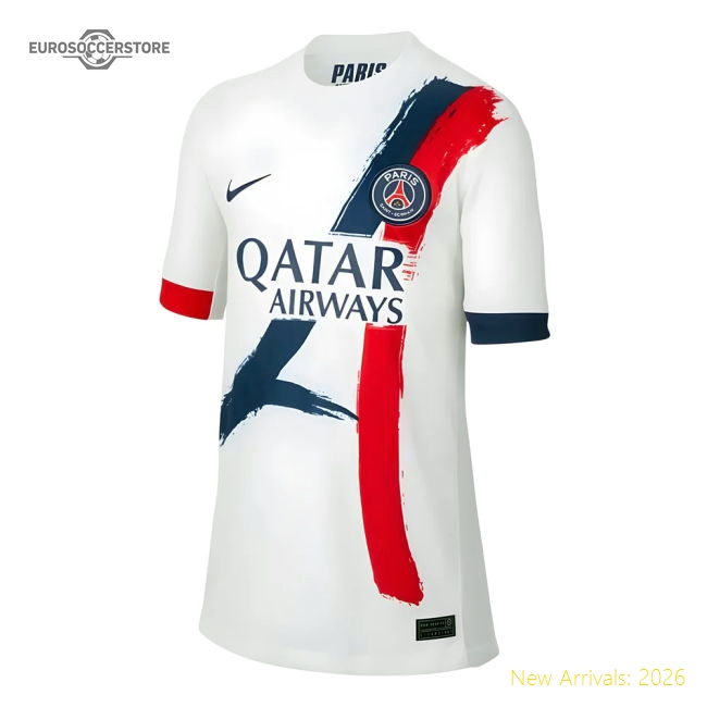 Authentic Supporter 2024-2025 Psg Away Shirt (Kids)