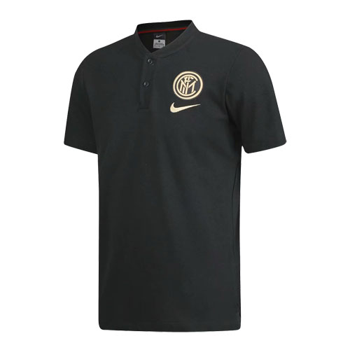 2019-20 INTER MILAN BLACK GRAND SLAM POLO SHIRT - Official Replica